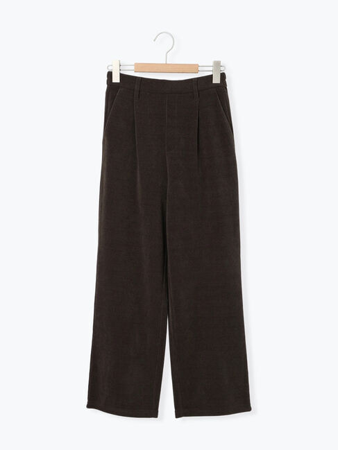 Samansa Mos2 blue「カットコールストレートパンツ」|その他|