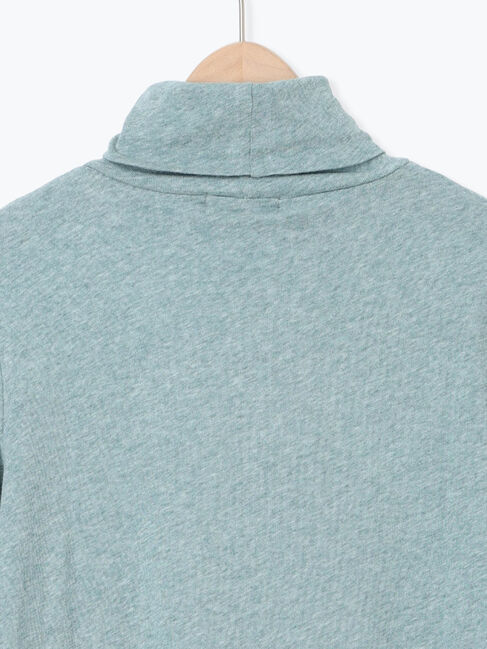 Samansa Mos2「【吸湿発熱】ベア天無地タートルネックインナー」|Tシャツ・カットソー|