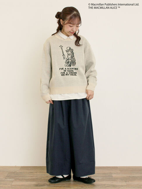 Samansa Mos2「【Alice&times;Samansa Mos2】ジャカードニット」|ニット・セーター|