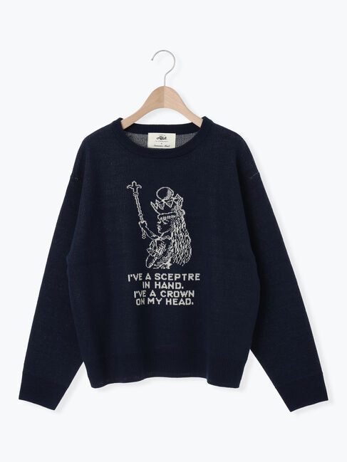 Samansa Mos2「【Alice&times;Samansa Mos2】ジャカードニット」|ニット・セーター|