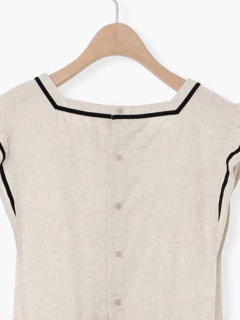 Samansa Mos2「【Alice&times;Samansa Mos2】配色エプロンワンピース」|ワンピース|