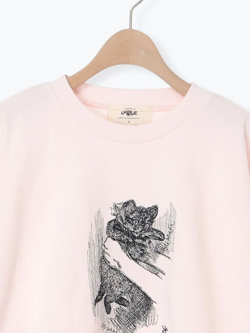 Samansa Mos2「【Alice&times;Samansa Mos2】裏起毛スウェット」|Tシャツ・カットソー|