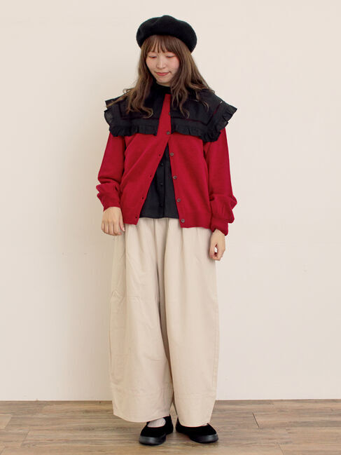 Samansa Mos2「ビッグカラーブラウス」|シャツ・ブラウス|