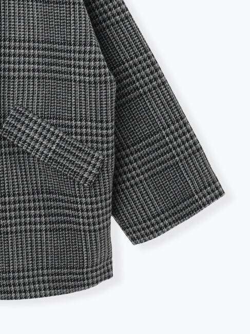 Samansa Mos2 blue「チェックテーラードジャケット」|その他|