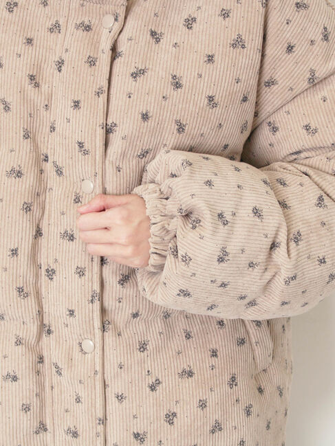 Samansa Mos2「柄アソートコーディロイブルゾン」|ブルゾン・スタジャン|