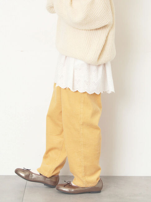 Samansa Mos2「【M/Lサイズ】コーディロイテーパードパンツ」|その他|
