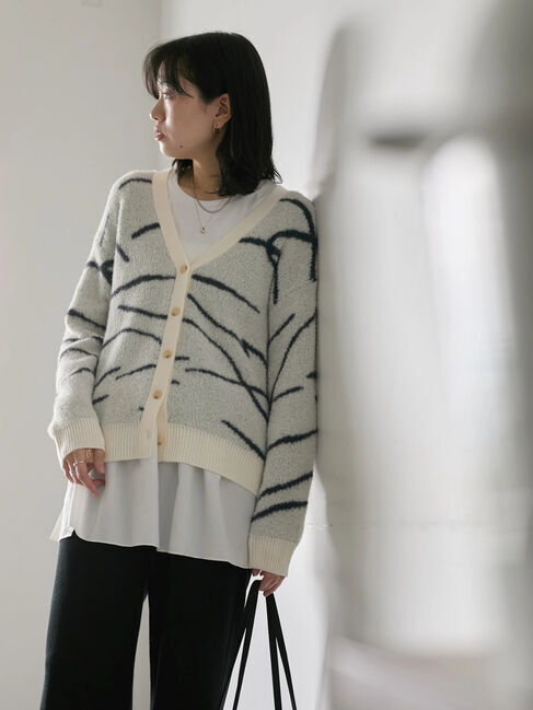 Samansa Mos2 blue「ペプラムプルオーバー」|Tシャツ・カットソー|