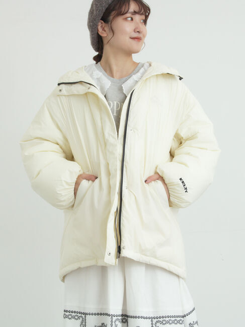 Samansa Mos2「【KELTY&times;Samansa Mos2】インサレーションミドルコート」|その他|クリーム