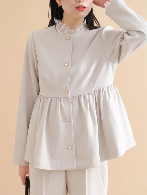 sm2rhythm「ペプラムジャケット」|その他|