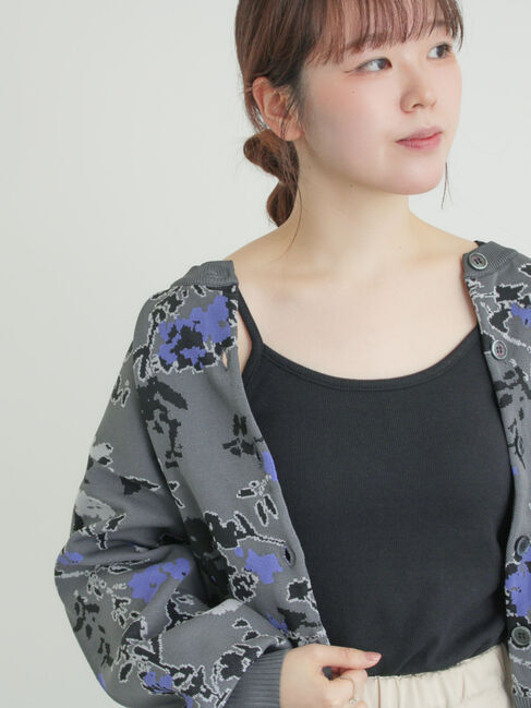 Samansa Mos2「柄アソートカップ付きキャミソール」|キャミソール|