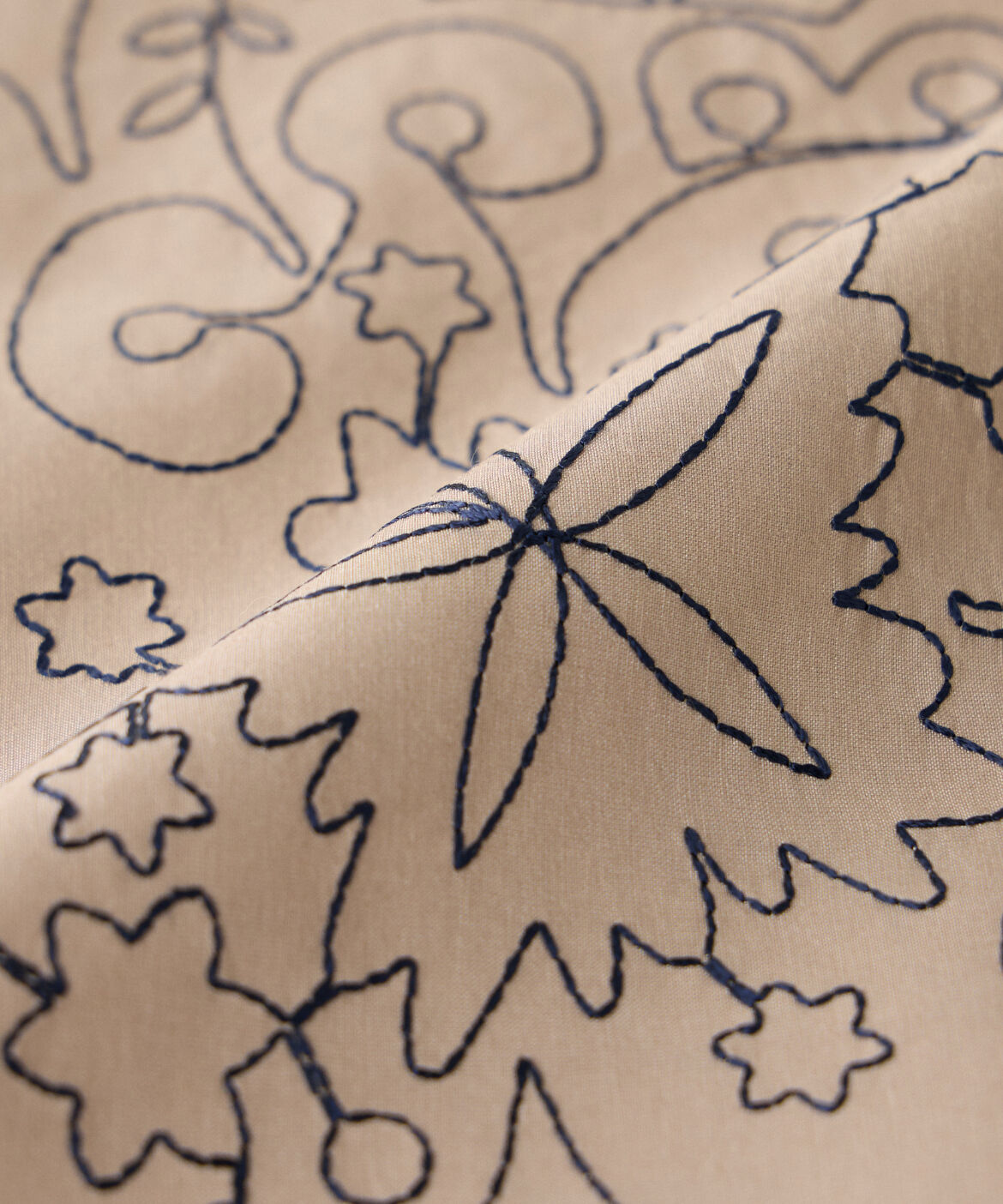 FAVORITE SUKINAMONO「コットンシルク　エンブロイダリーバンダナ《ASAUCE MELER》」|ストール|