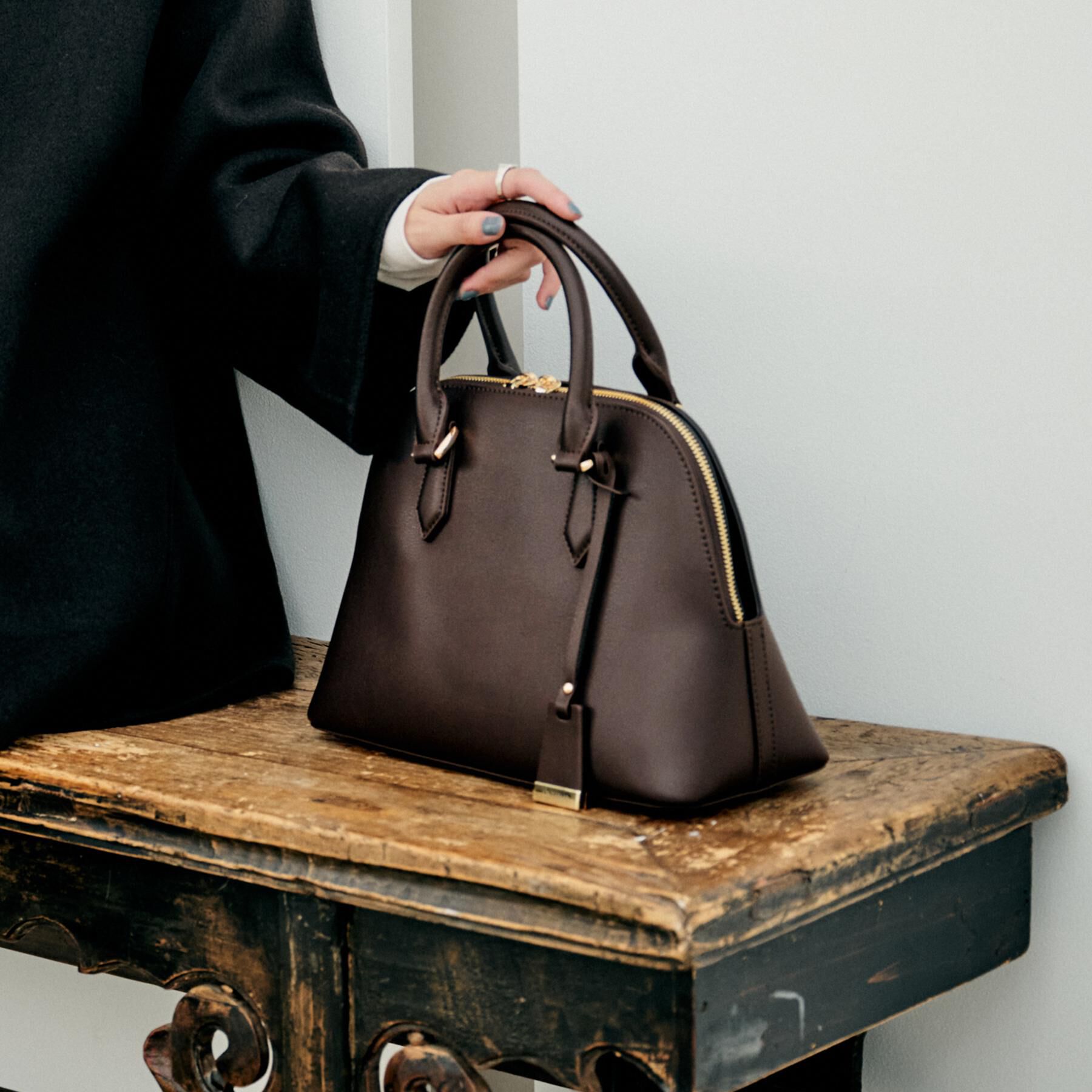 UNTITLED「【追加8／名品】2WAYポケットボストンバッグ」|ハンドバッグ|