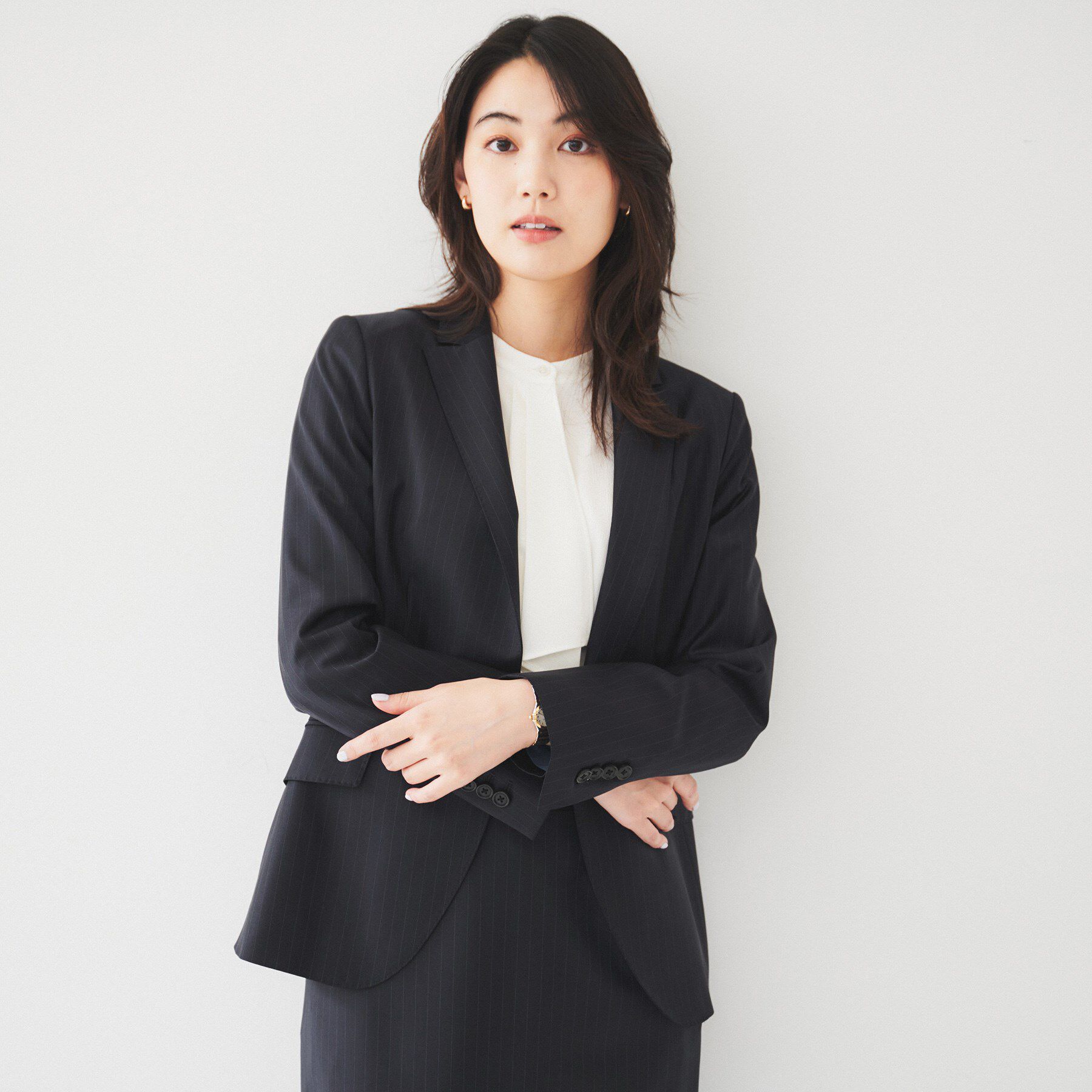 UNTITLED「【通勤スーツ】ウーステッド テーラードジャケット」|テーラードジャケット|