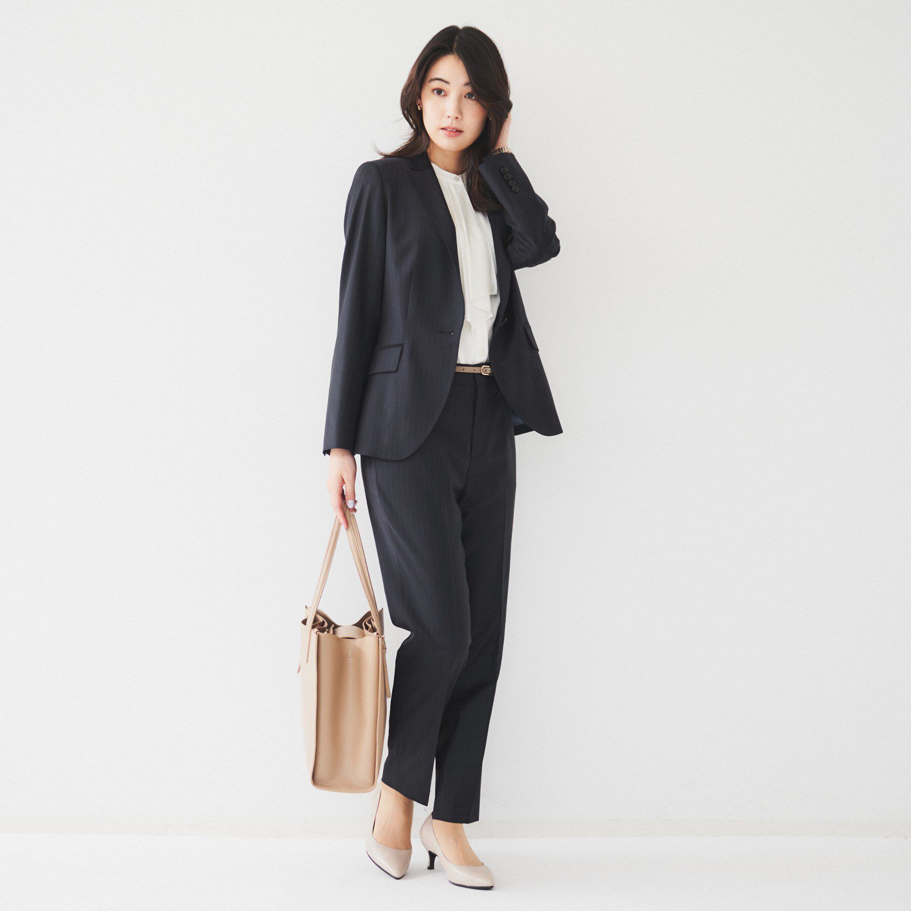 UNTITLED「【通勤スーツ】ウーステッド テーラードジャケット」|テーラードジャケット|