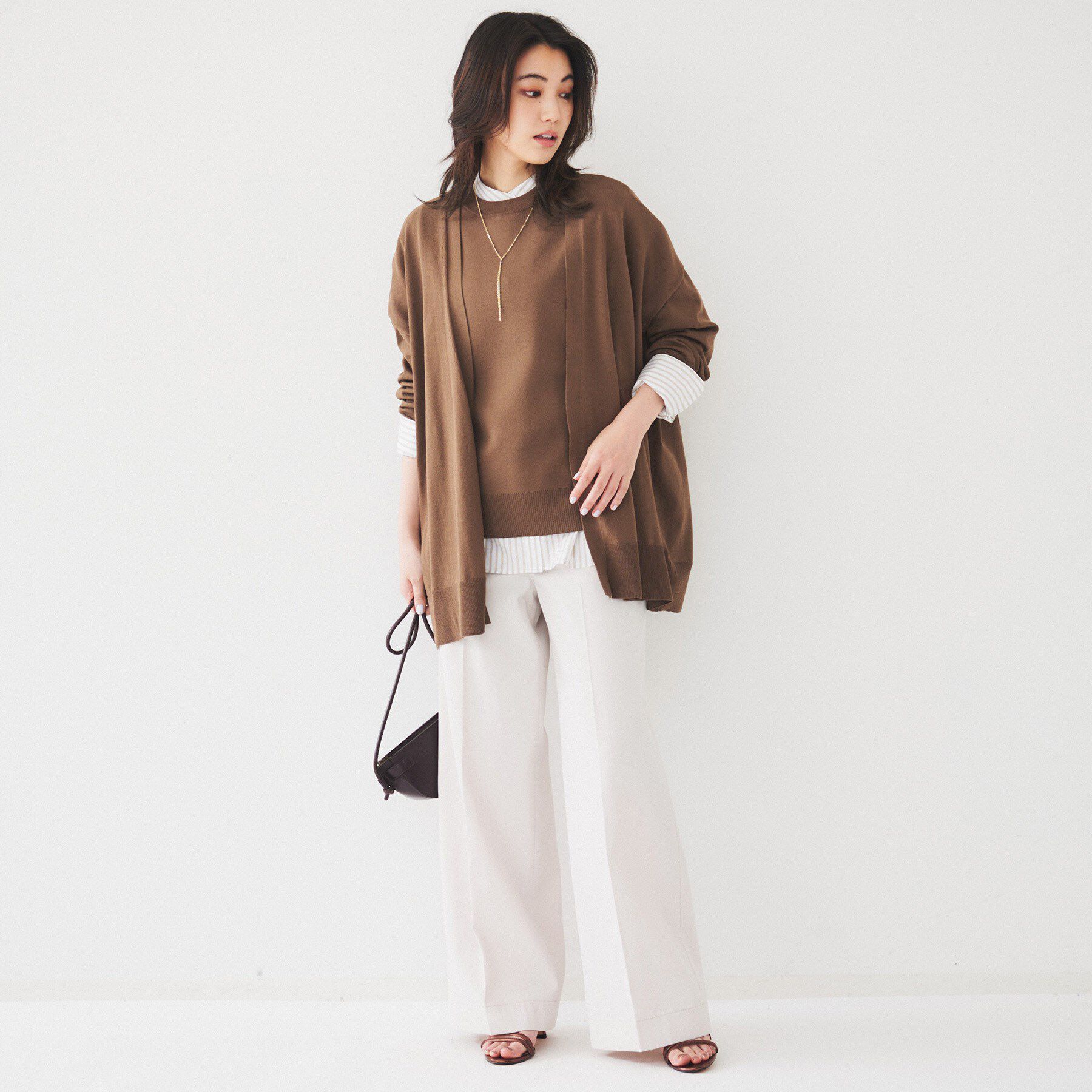 UNTITLED「【アンサンブル可能】ニットベスト」|ニット・セーター|