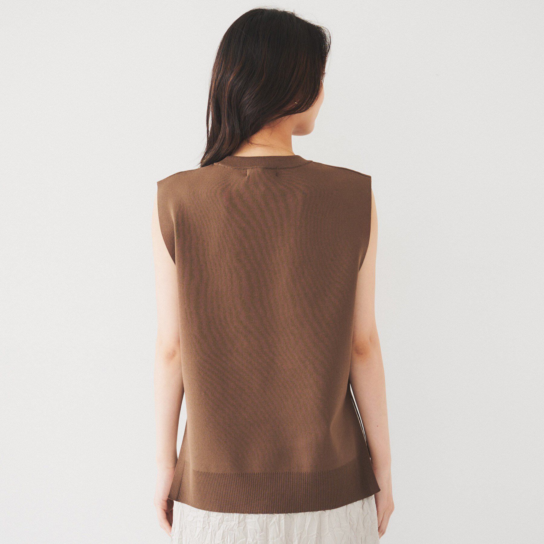 UNTITLED「【アンサンブル可能】ニットベスト」|ニット・セーター|