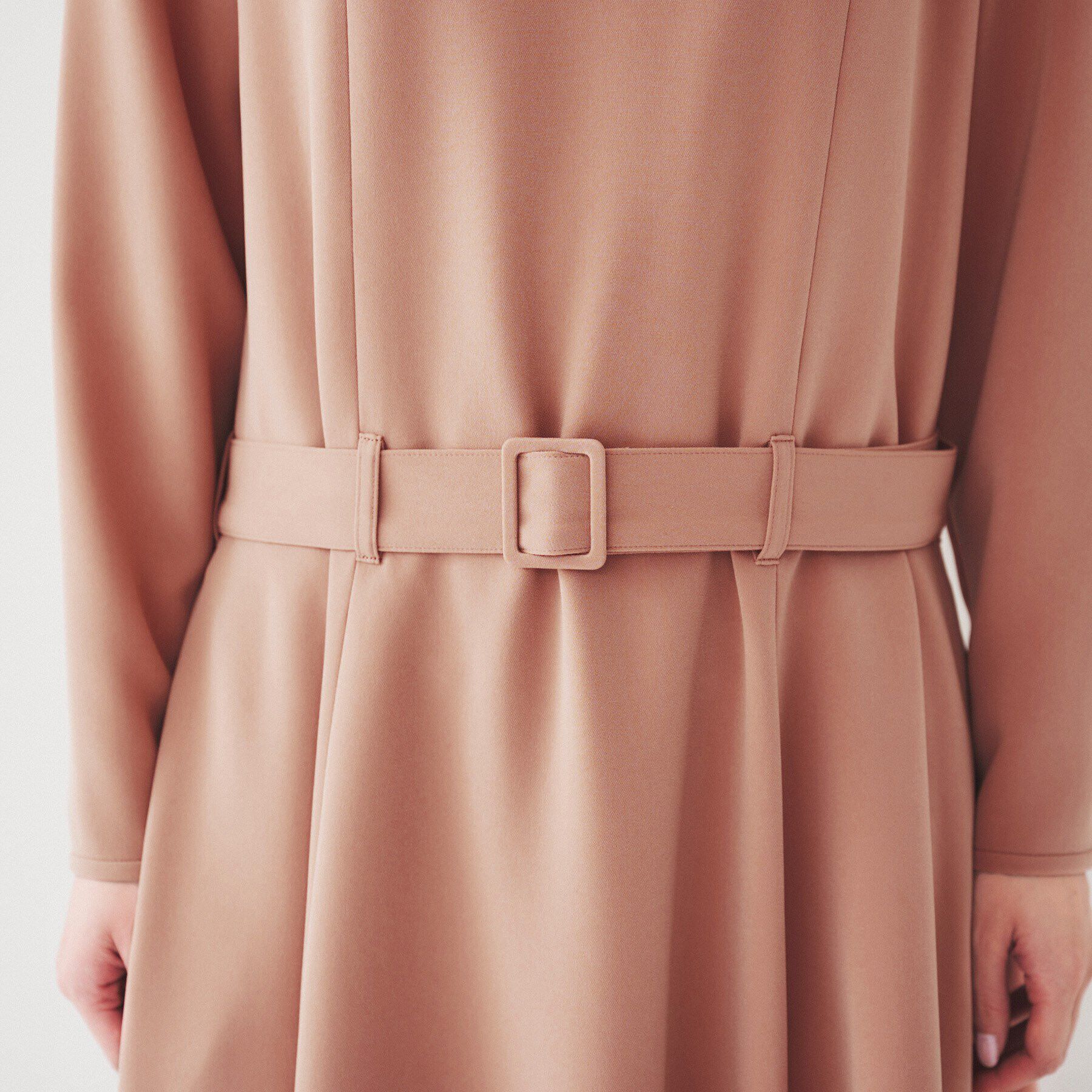 UNTITLED「ローウエストフレアワンピース」|ワンピース|