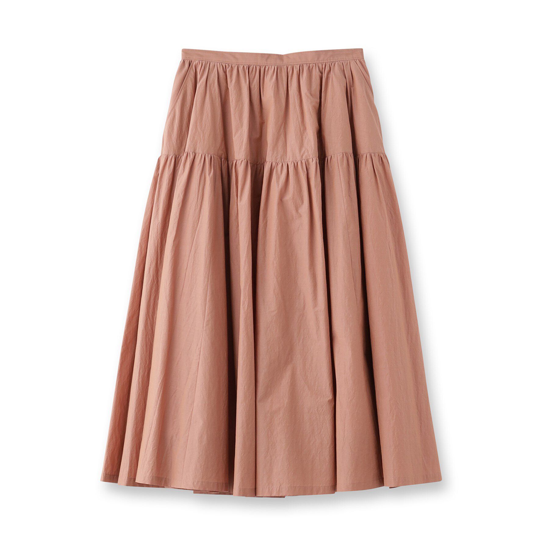 UNTITLED「ライトコットン ティアードスカート」|スカート|