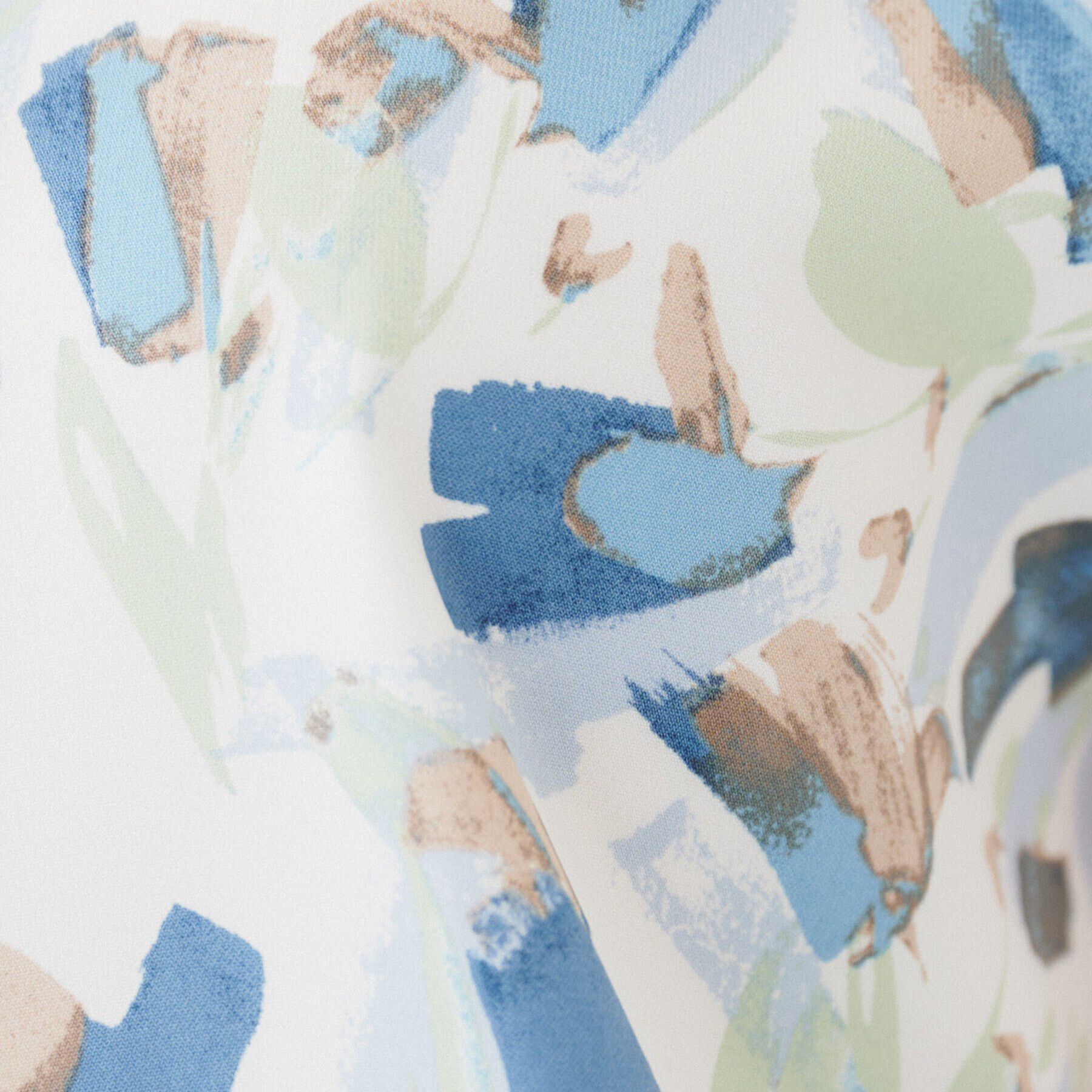 UNTITLED「【オンオフ使える/手洗い可】ペイントプリントブラウス」|シャツ・ブラウス|