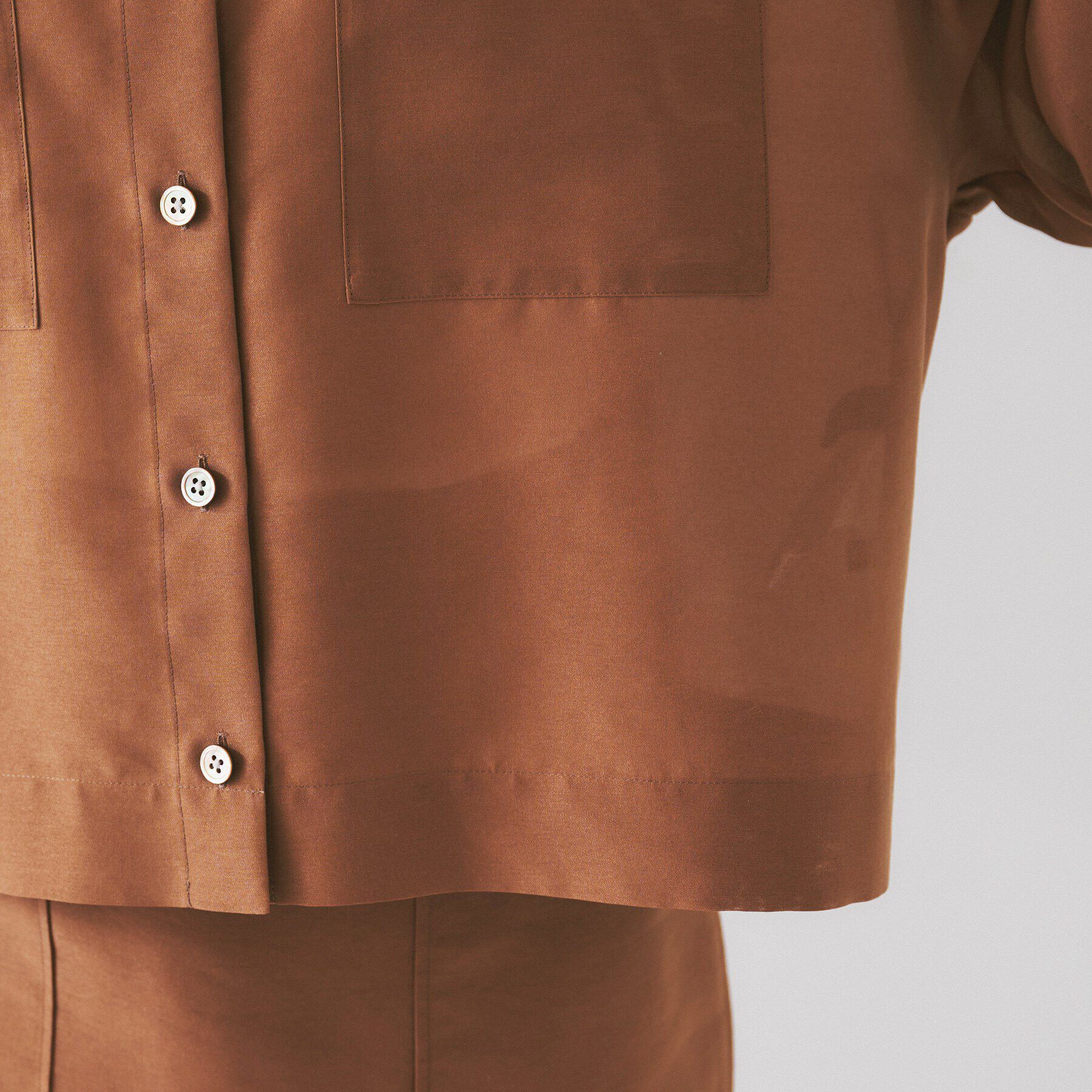 UNTITLED「【セットアップ可能】オーガンジーボクシーシャツ」|シャツ・ブラウス|