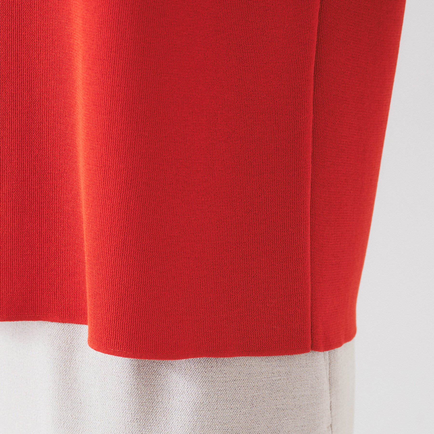 UNTITLED「【清涼感/二の腕カバー】シアープルオーバーニット」|ニット・セーター|