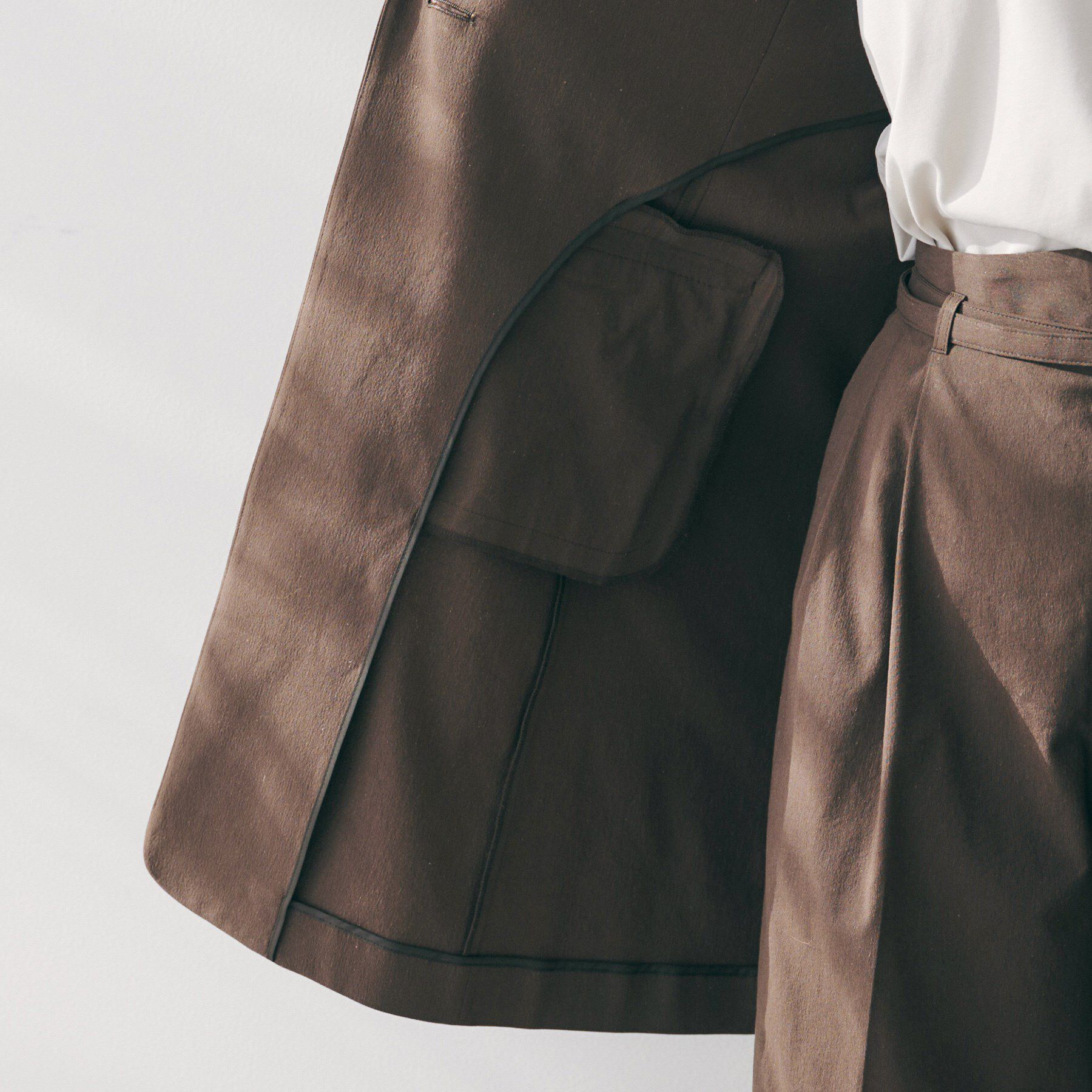 UNTITLED「【セットアップ可能／オンオフ】ラミー混カラーレスジレ」|ベスト・ジレ|