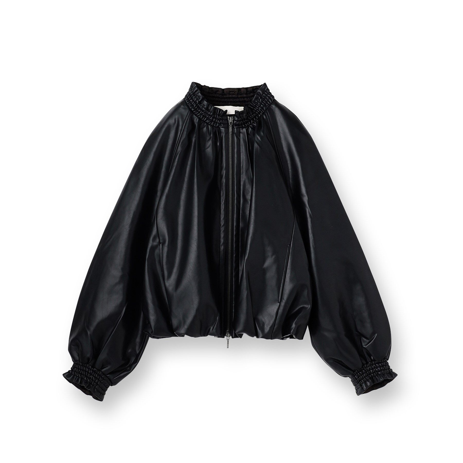 UNTITLED「【MARILYN MOON】ソフトレザー調ブルゾン」|ブルゾン・スタジャン|