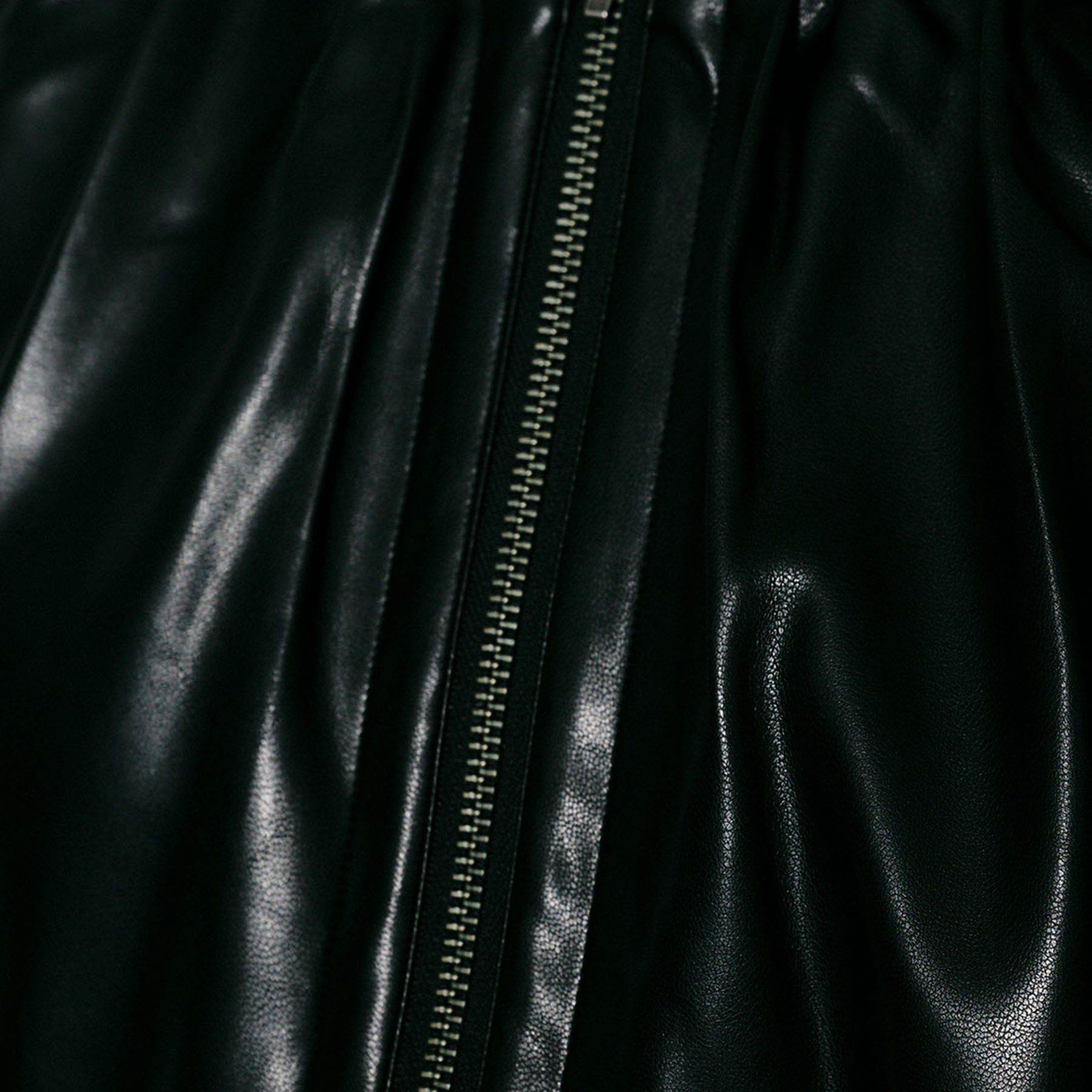 UNTITLED「【MARILYN MOON】ソフトレザー調ブルゾン」|ブルゾン・スタジャン|