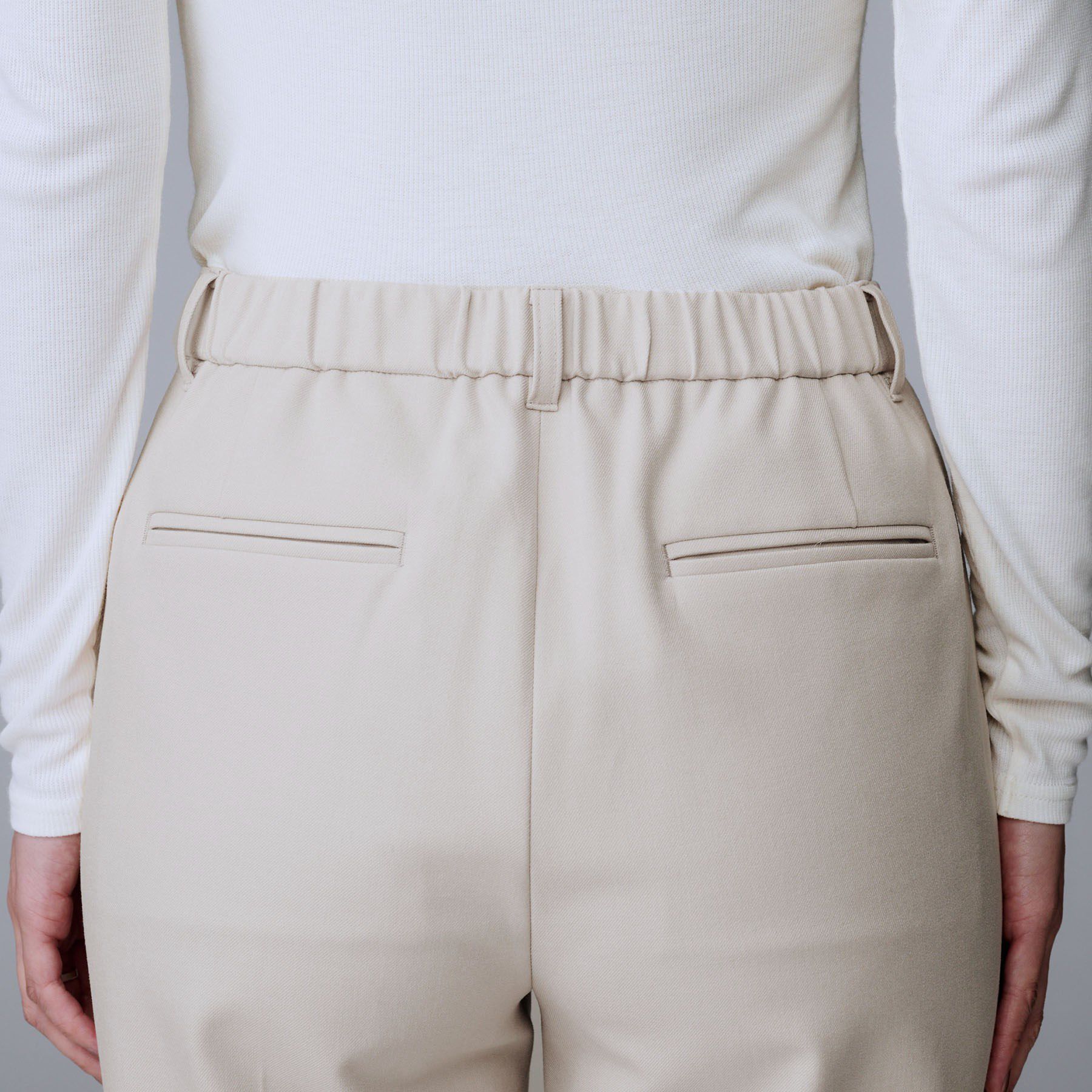 UNTITLED「【あったか素材/ストレッチ性】裏起毛テーパードパンツ」|その他|