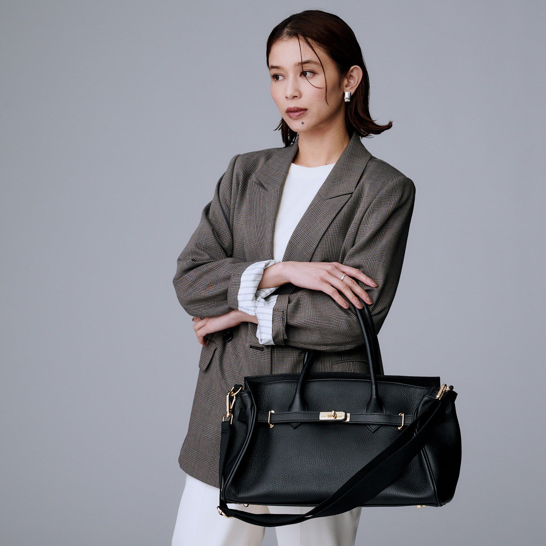 UNTITLED「MILOS別注レザートート」|トートバッグ|