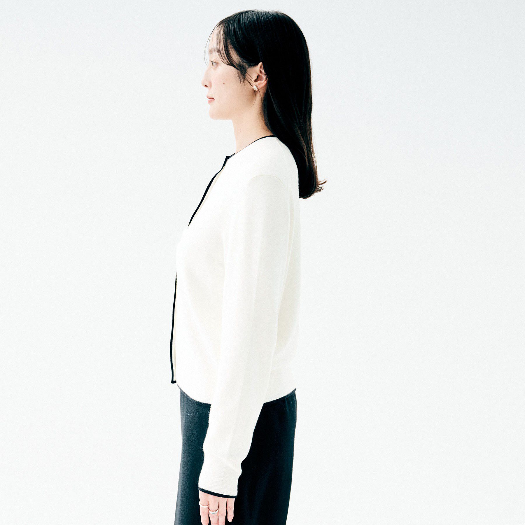 UNTITLED「【アンサンブル可/洗える】ウォームスパン カーディガン」|カーディガン|