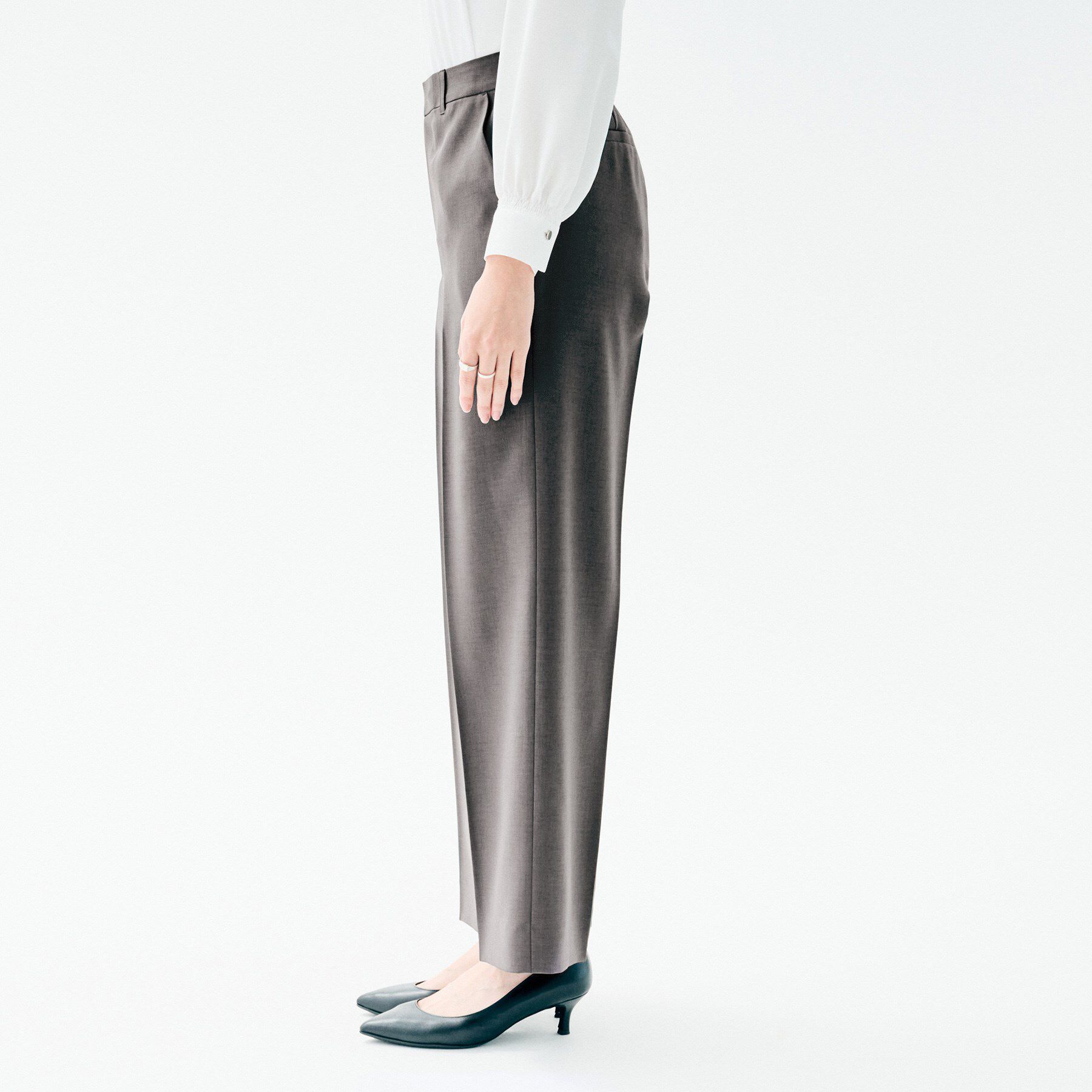 UNTITLED「【イージーケア/接触冷感/UVカット】エアリー ワイドパンツ」|その他|