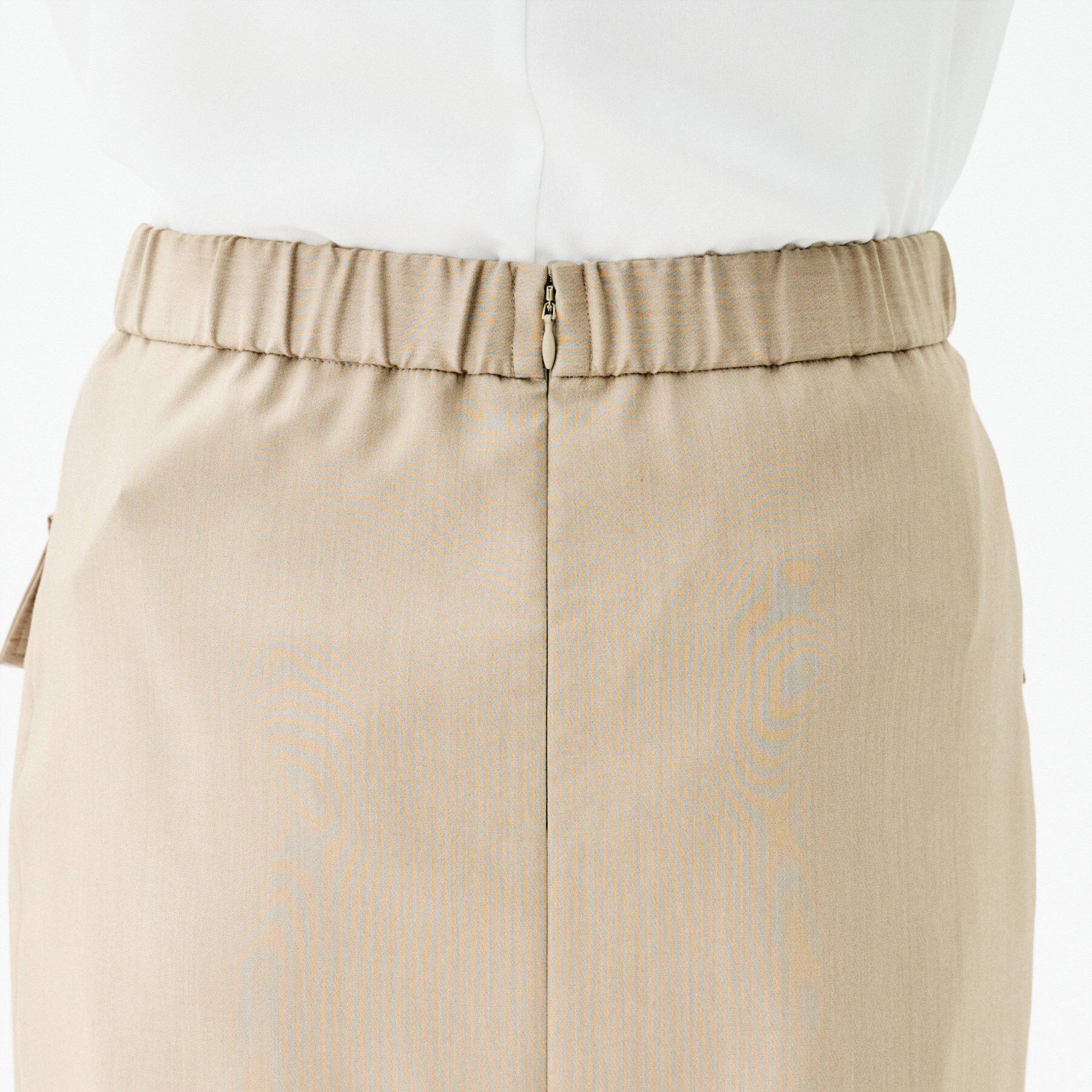 UNTITLED「【ストレッチ性/洗える】アウトポケット ナロースカート」|スカート|