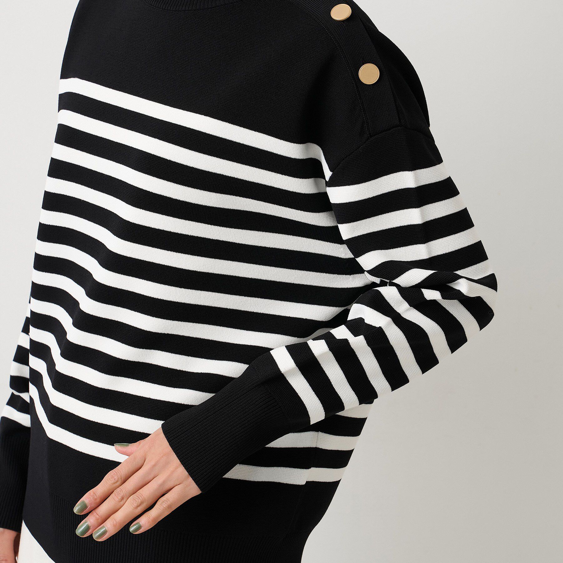 UNTITLED「【春先におすすめ/洗える】ミラノリブニット」|ニット・セーター|