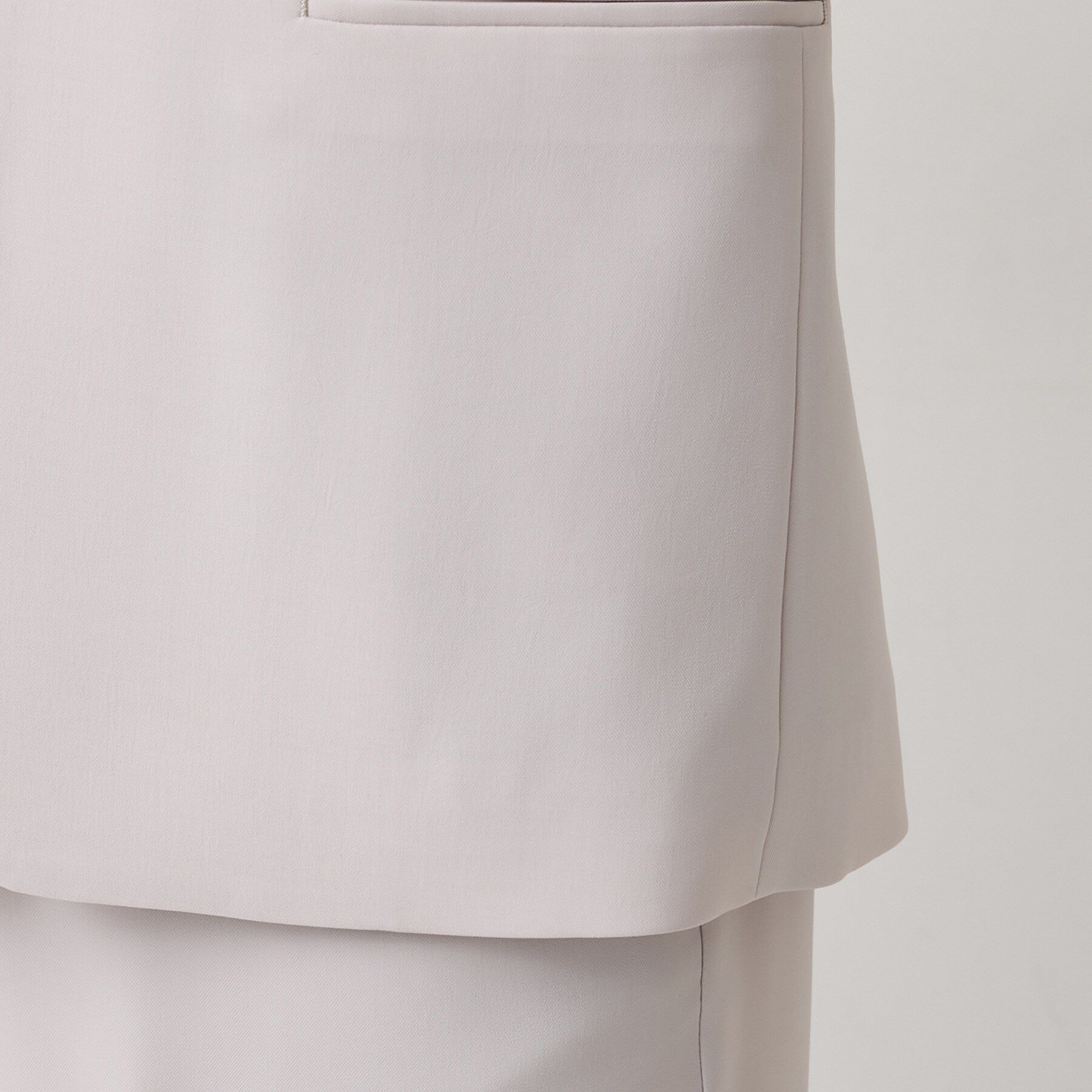 UNTITLED「エアリーノーカラージャケット」|ノーカラージャケット|