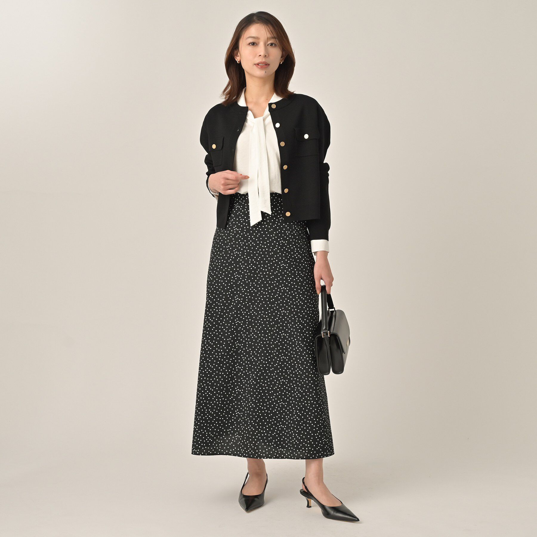 UNTITLED「リラックスボウタイブラウス」|シャツ・ブラウス|