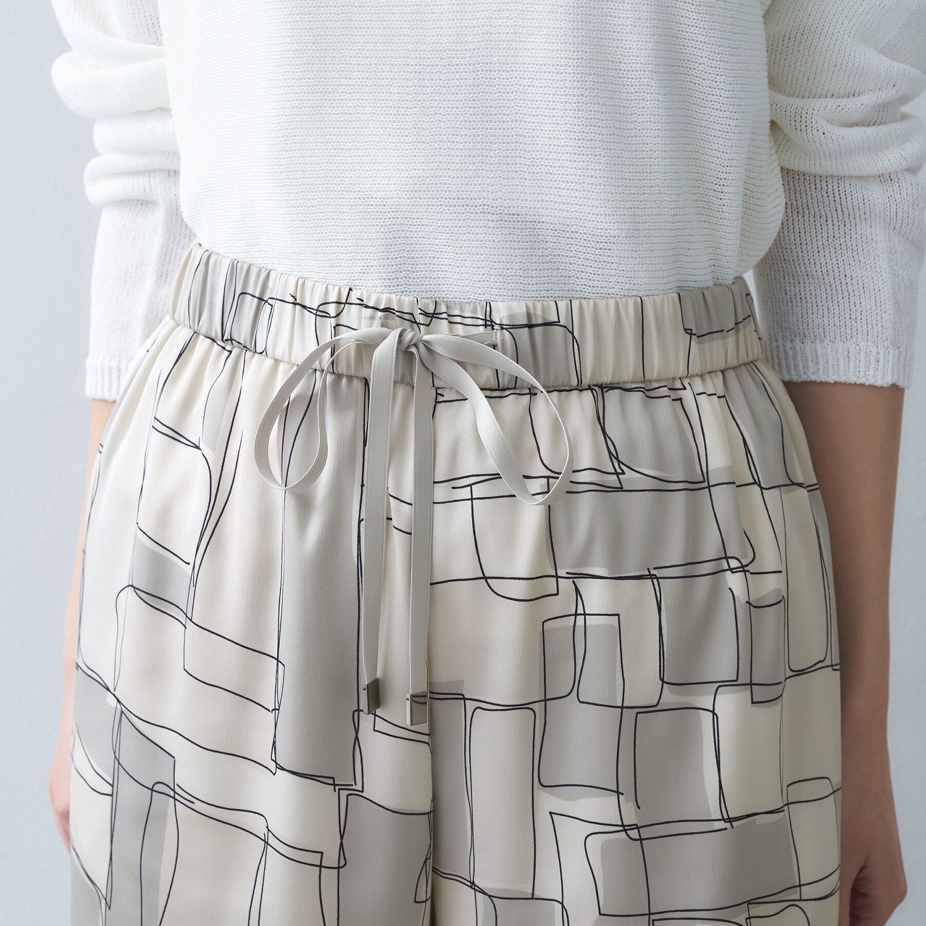 UNTITLED「ブロッキングプリントパンツ」|その他|