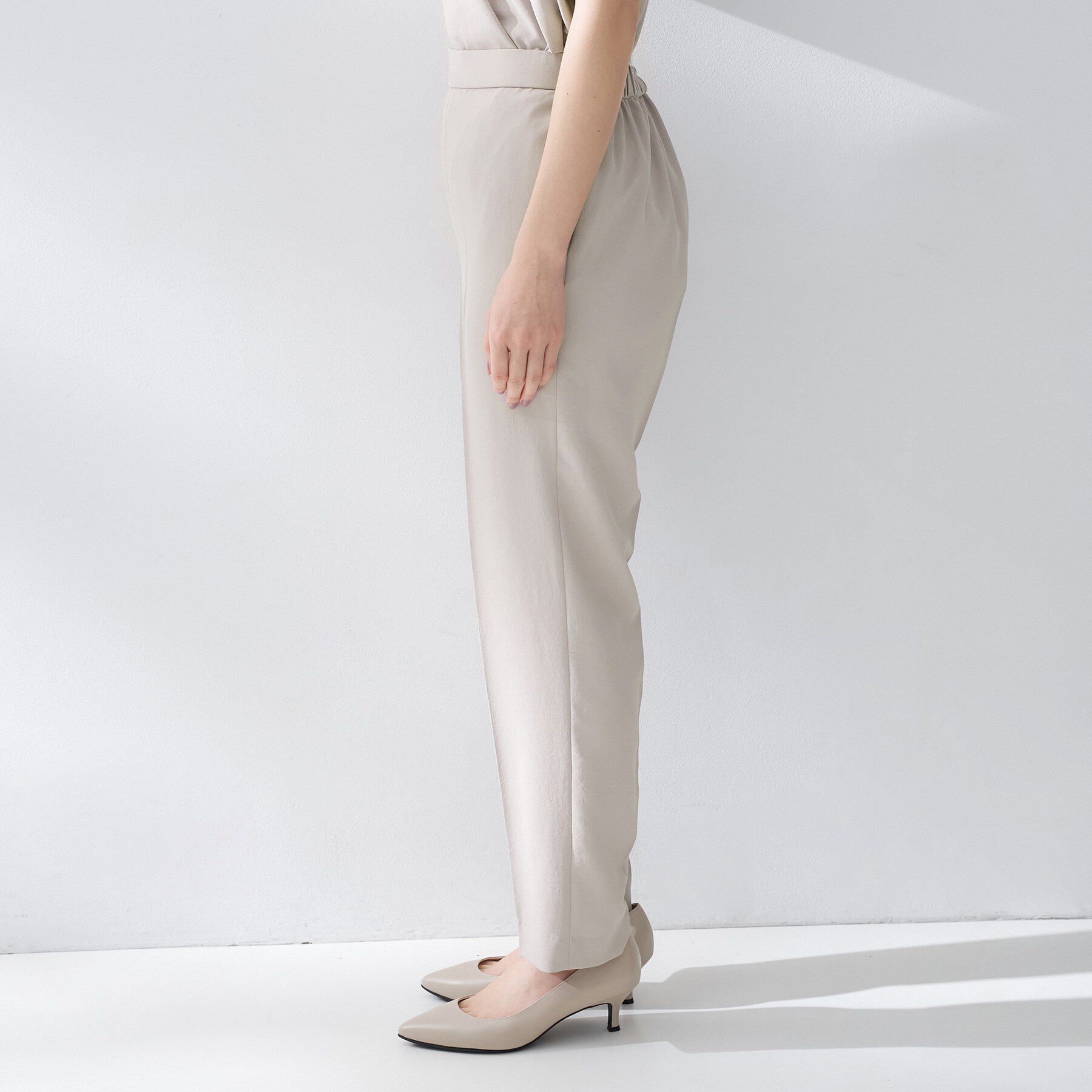 UNTITLED「【夏の名品セットアップが今年も登場！/はっ水/遮熱】リラクミスト テーパードパンツ」|その他|