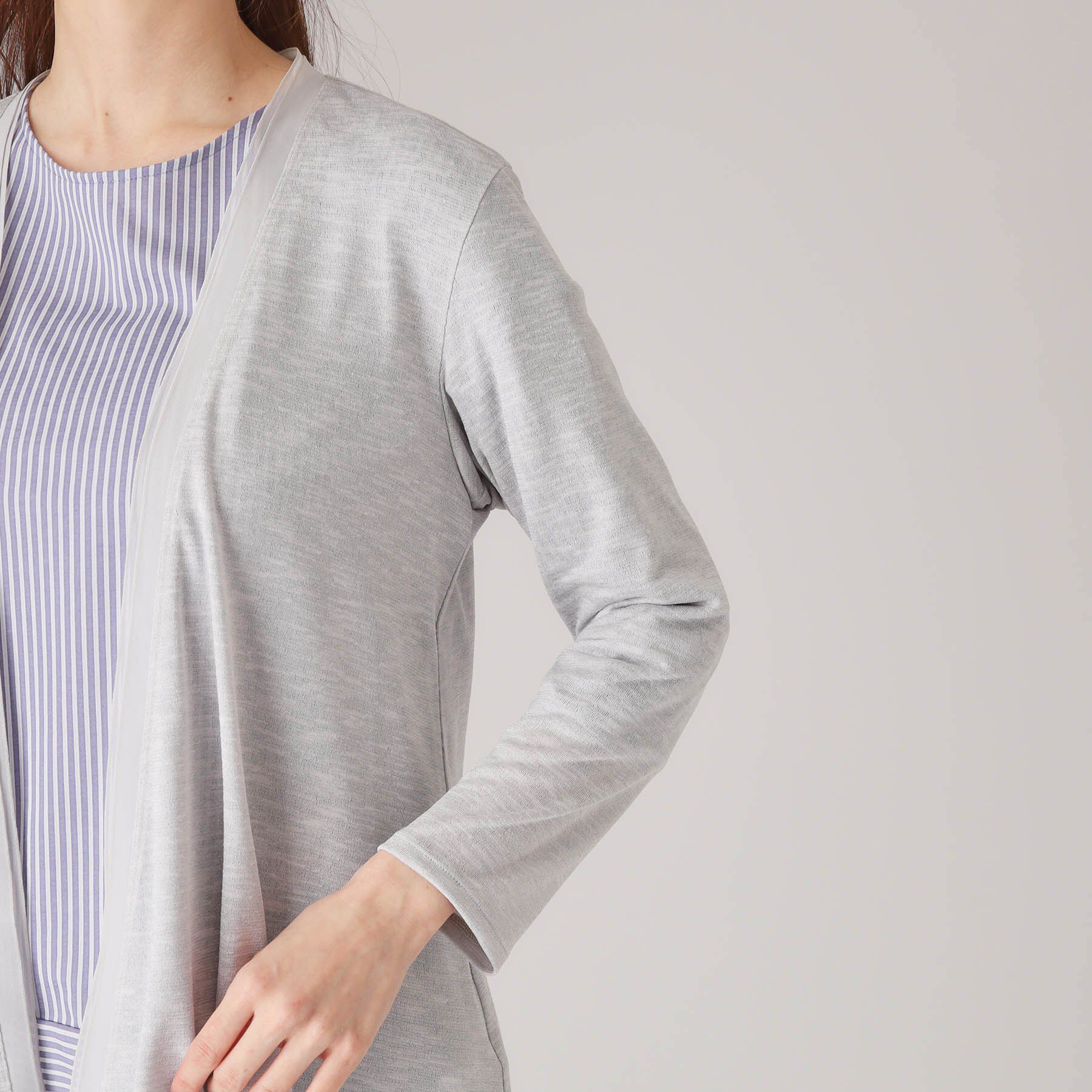 COUP DE CHANCE「【洗える】着流しカーディガン」|カーディガン|