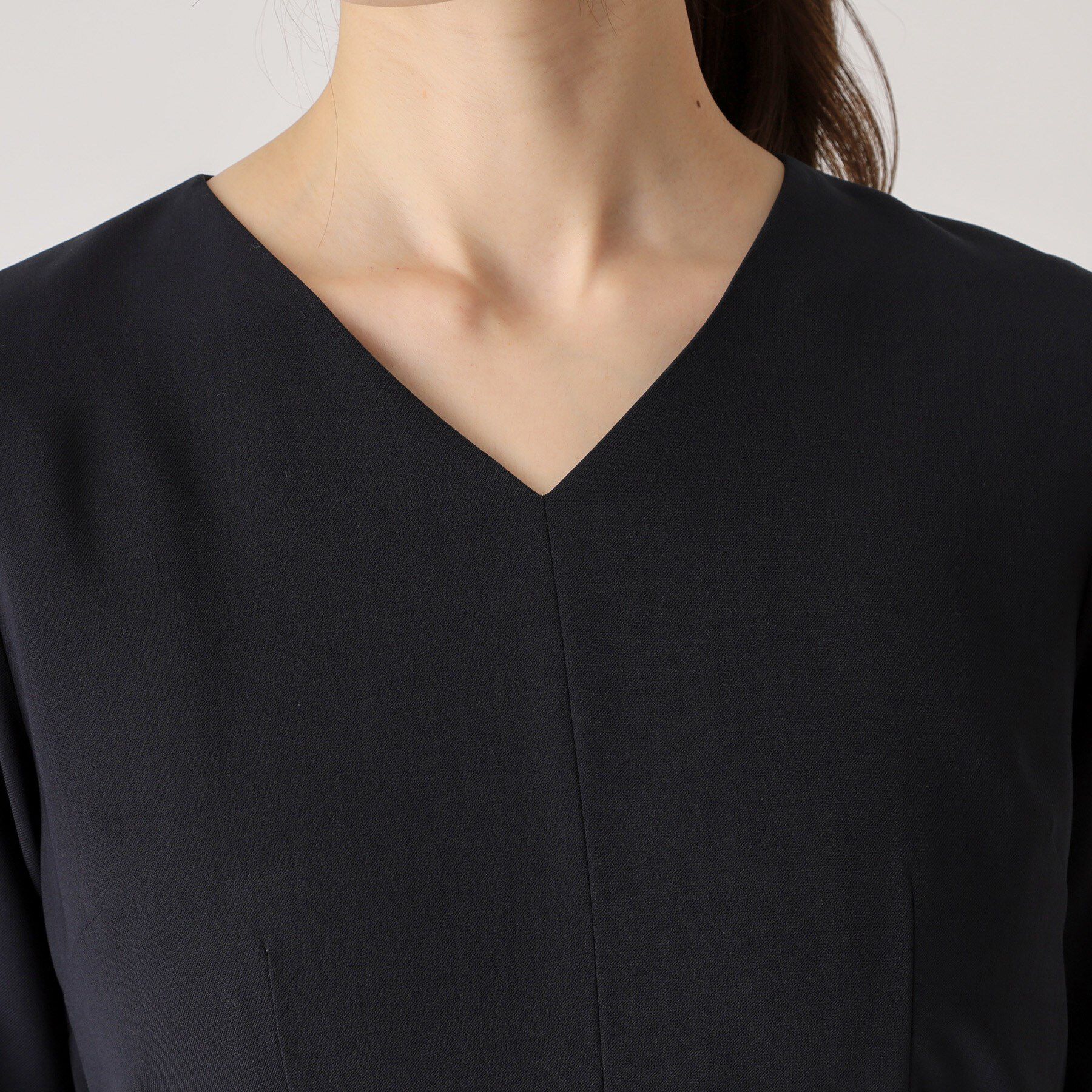 COUP DE CHANCE「【日本製】ラップ風デザインワンピース」|ワンピース|