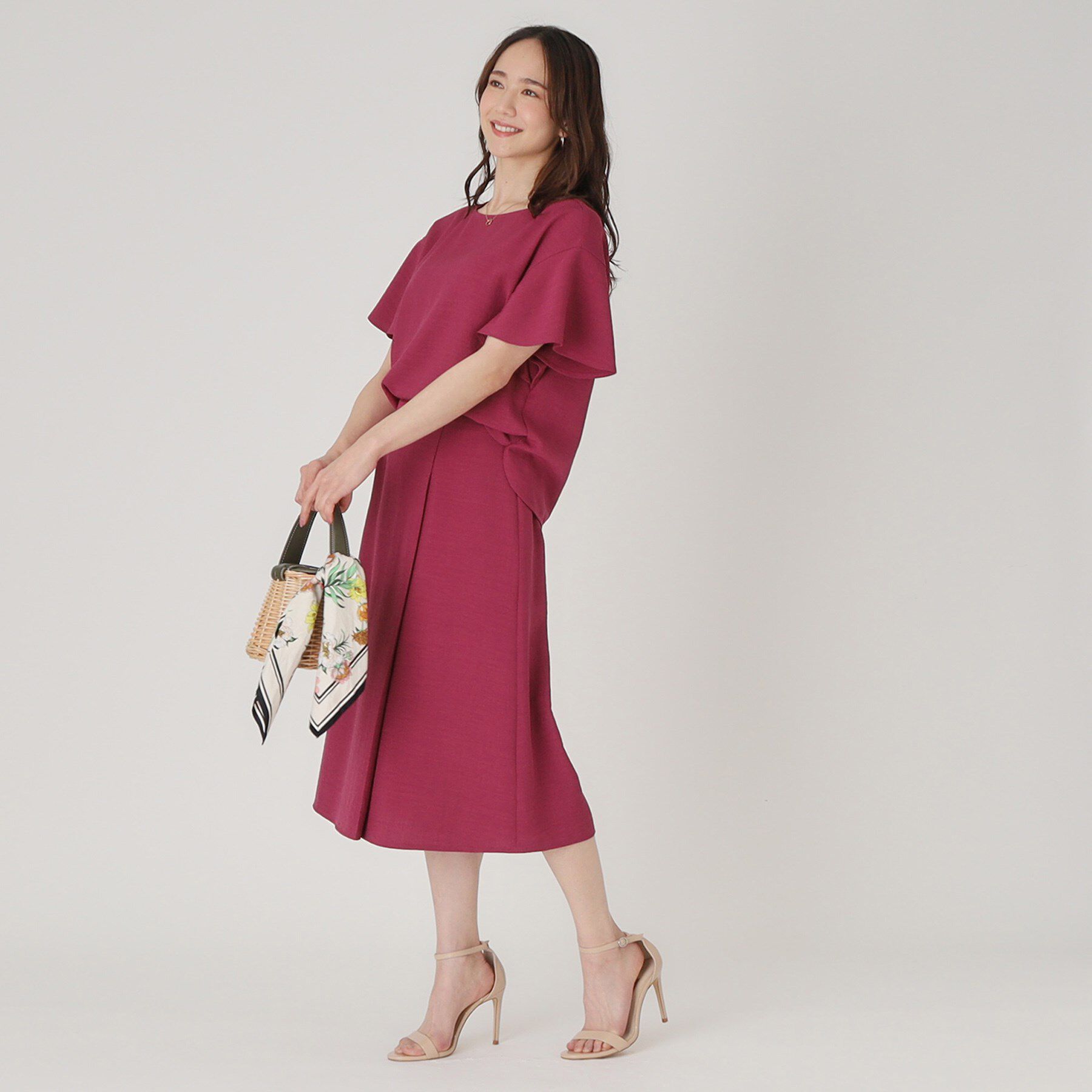 COUP DE CHANCE「【洗える/ウエストゴム】フレアースカート」|スカート|