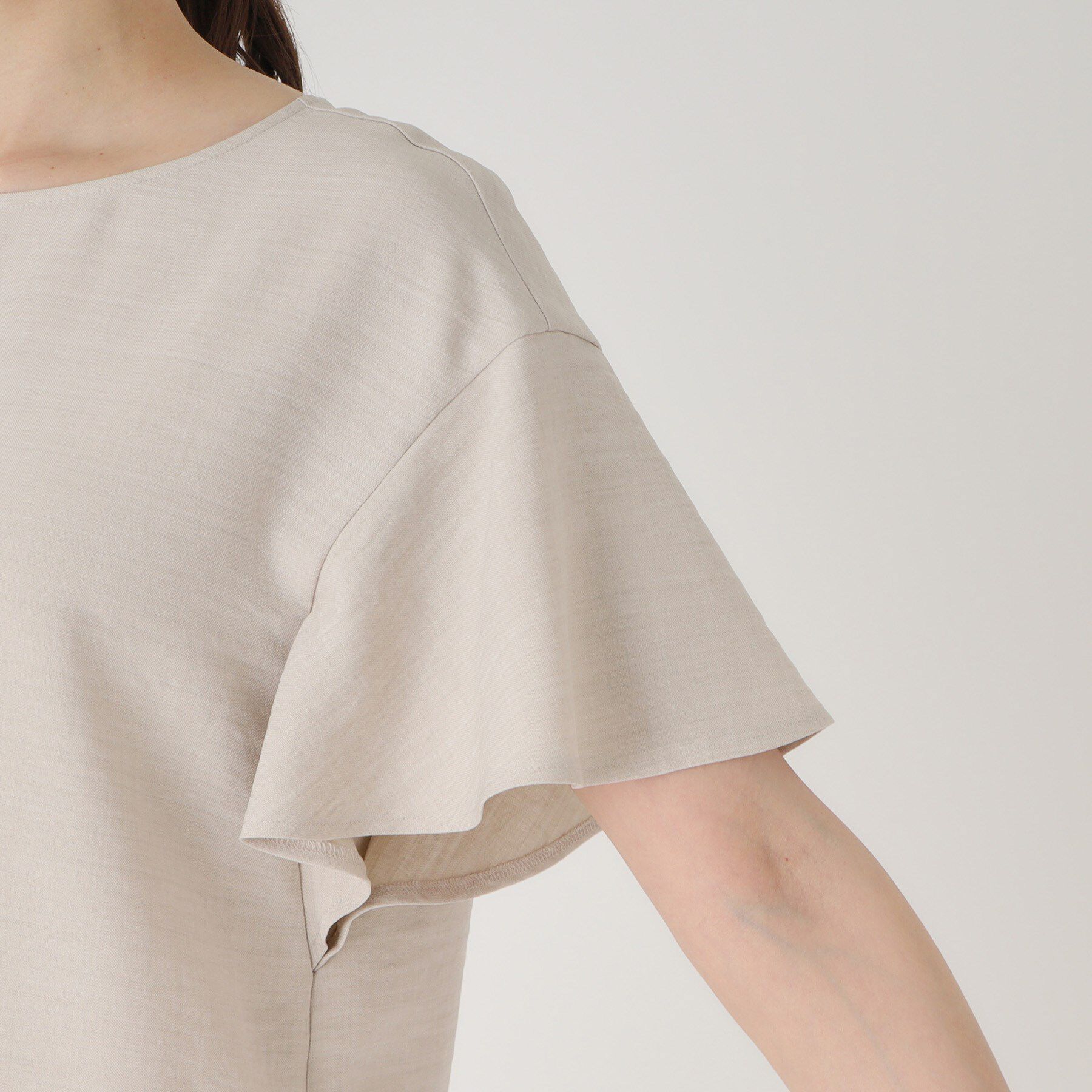 COUP DE CHANCE「【洗える】フレアー袖ブラウス」|シャツ・ブラウス|