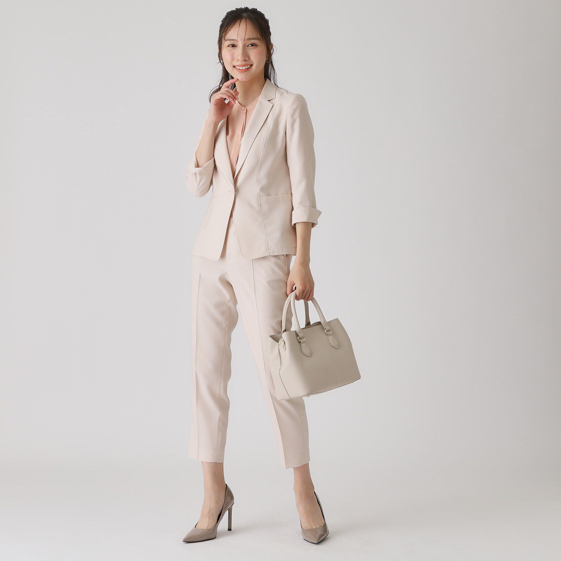 COUP DE CHANCE「【手洗い可／日本製】スリムテーパードパンツ」|その他|