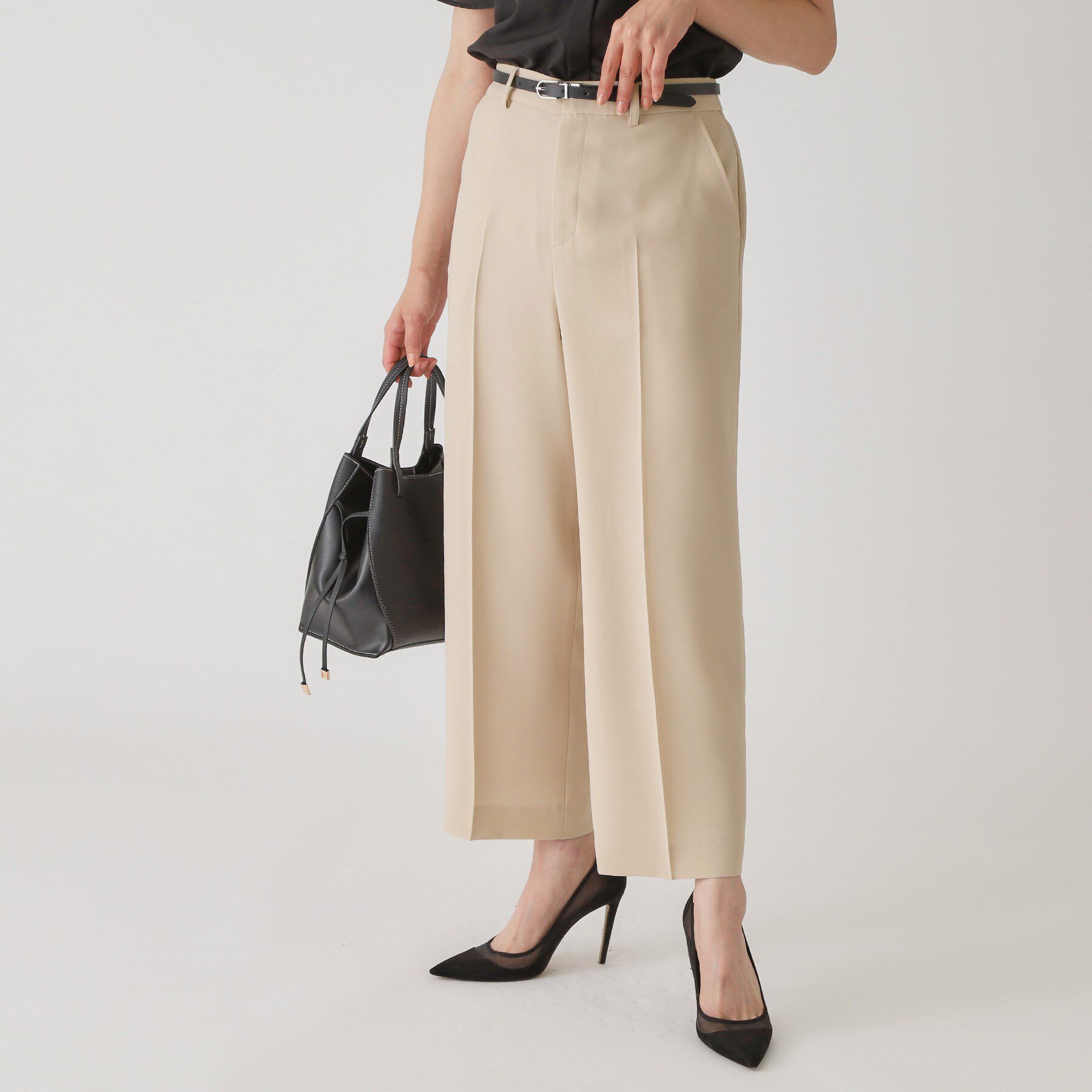 COUP DE CHANCE「【手洗い可／日本製】センタープレス ストレートパンツ」|その他|