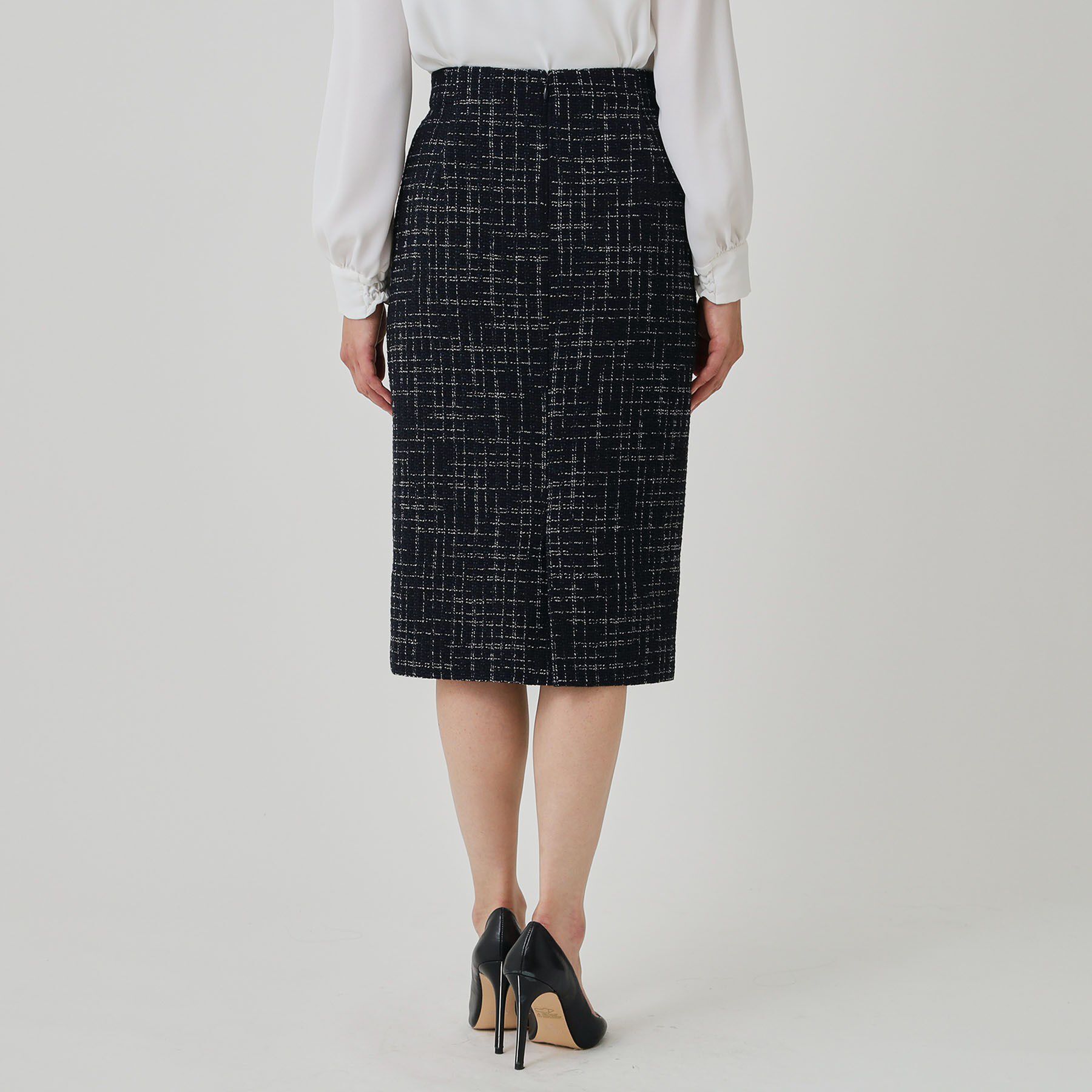 COUP DE CHANCE「【日本製】ツイードタイトスカート」|スカート|