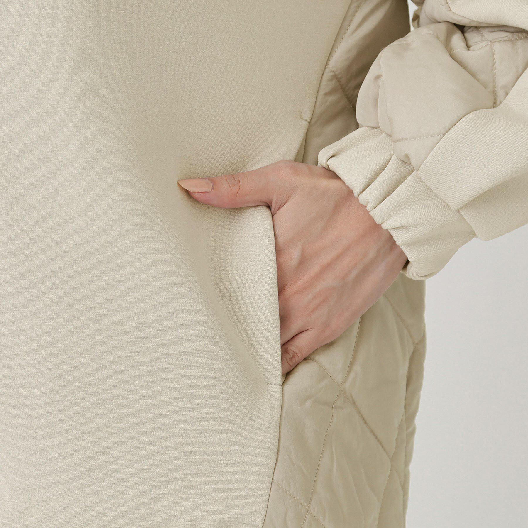 COUP DE CHANCE「【軽羽織】中綿キルティングブルゾン」|ブルゾン・スタジャン|