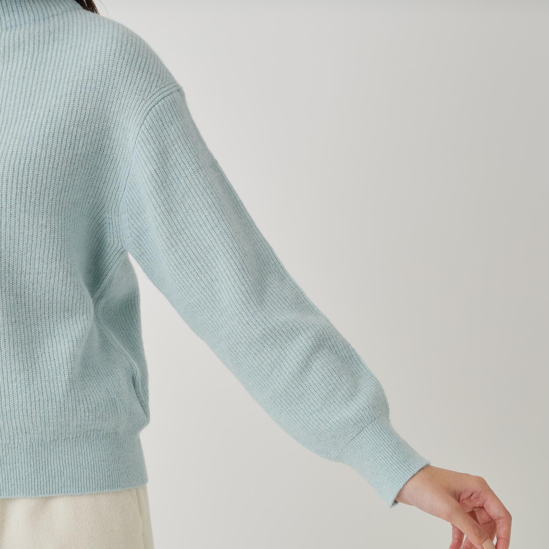 COUP DE CHANCE「【ヘアリー感／軽い】モックネックニット」|ニット・セーター|