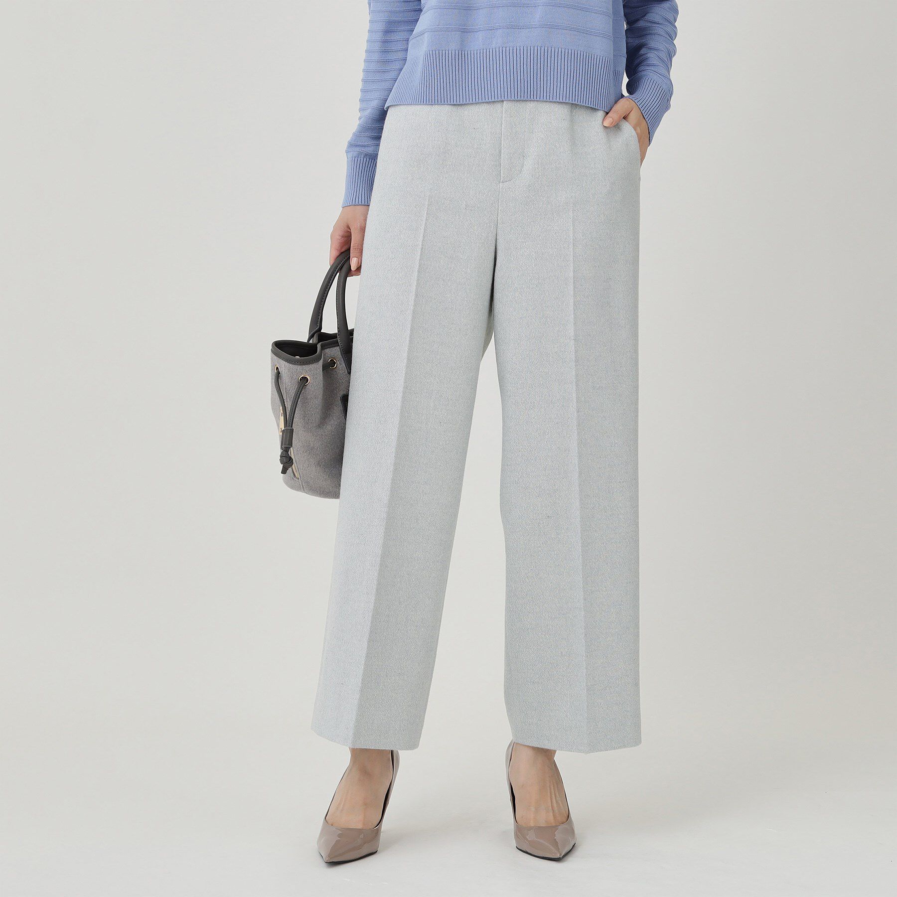 COUP DE CHANCE「【日本製】ラメ入りツイードパンツ」|その他|