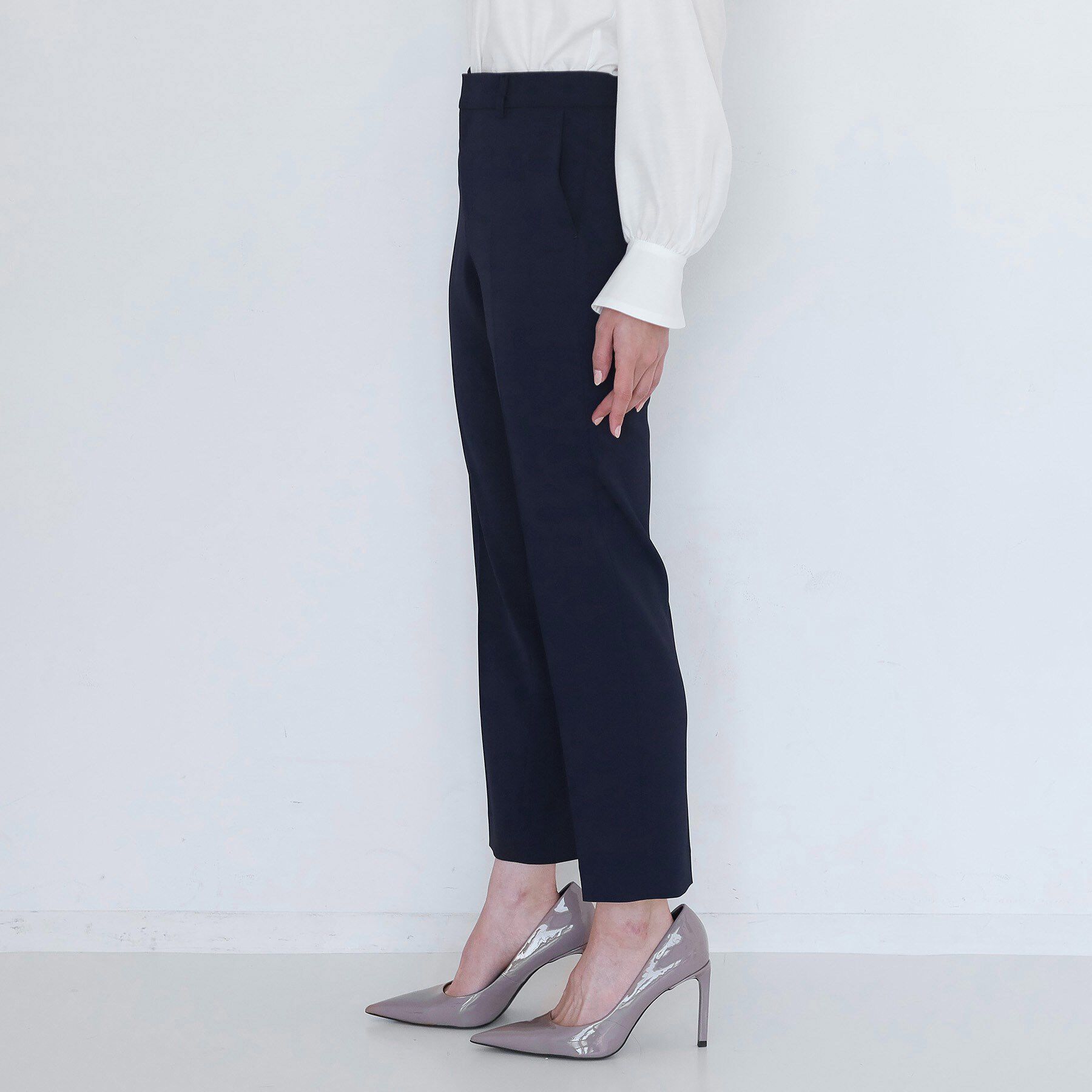 COUP DE CHANCE「【手洗い可／日本製／スーツ可】センタープレステーパードパンツ」|その他|