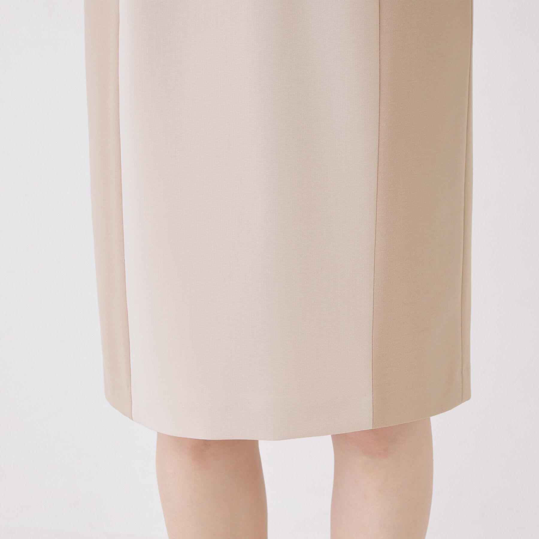 COUP DE CHANCE「【手洗い可／日本製】配色タイトワンピース」|ワンピース|